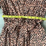 Love, Whit by Whitney Port Dotted Puffed Sleeve Dress Size S Button up Midi Photo 7