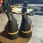 Toms Tom’s Skylar Chelsea Boot - Black - Vegan. Womens 6 Photo 1