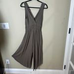 Ooh La Luxe Boutique Wide Leg Cropped Romper Jumpsuit Size Medium Photo 6