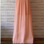 Double Zero  Maxi Dress With Lace Back Size Large Photo 6