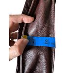 Chocolate Brown Leather Crossbody Bag Quiet Luxury Artisan Made‎ in India Photo 9