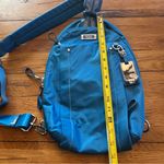 Tumi Voyageur Brive Sling Backpack Teal Nylon NWOT Blue Photo 1