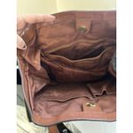 Fossil  Black & Brown Expandable Shoulder Bag Casual Classic Boho Travel Photo 8