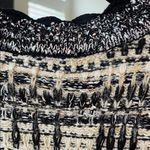 House of Harlow 1960 Black and Cream Knit Sweater size L Size L Photo 6