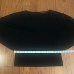 Banana Republic -‎ Gathered-hem mock-neck black short sleeve top Size XS Photo 5