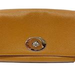 Coach  Cassidy Crossbody Handbag Brown Leather Gold Hardware Photo 0