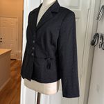 Y2k vintage bow detail clip dot blazer Black Size 10 Photo 7