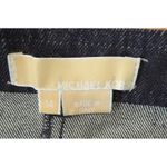 Michael Kors Denim Mini Skirt With Seashell Embellishment Size 14 Photo 5