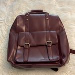ECOSUSI BACKPACK BNWOT FUX LEATHER COMP SPACE LOTS OF ZIPPERS SEE ALL PHOTOS Photo 0
