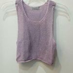 Urban Outfitters  Lavender Knit Tank Top crop size small Photo 0