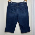 Christopher & Banks  Capri Length Denim Jeans Women’s Size 14 Inseam 17.5” Photo 1
