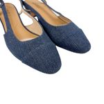 Vaneli Aliz Slingback Heel Blue Denim Cap Toe Size 9 Photo 9