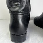 Tory Burch  Size 6M Black Knee-High Riding Boots – Leather, Gold Medallion Size 6 Photo 5