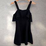 Likely  Revolve Bellamy Cold Off The Shoulder Ruffle Mini Dress in Black Size‎ 0 Photo 1