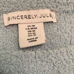 Sincerely Jules  Pale Blue Fuzzy Dolman Sleeve Sweater Photo 4