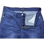 Judy Blue  Denim Shorts 3XL Plus Size Dark Wash Frayed Hem Stretch Photo 3