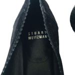 Stuart Weitzman Black Penny Loafers Suede Dark Academia shoes 6.5 Photo 6