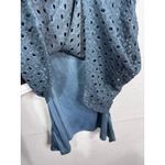 Simply Vera Vera Wang Baron Blue Lace Tank Top Women's Small Sleeveless Layered Photo 5