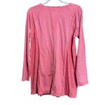 J.Jill Fit Marled Tunic Top Womens Medium Multicolor Stretch Blouse Photo 4