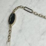 Chico's Gold Tone Long Chain Link Station Necklace Photo 1