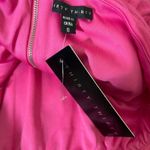 NWT Thirty Thirty Strapless Ruched Mesh Mini Dress Womens S Pink Y2K Party Photo 4