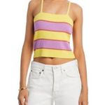 Mother Women’s The Tube Tank Yellow Size XL Photo 0