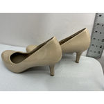Predictions Womans Comfort Plus By  Slip On Pumps 7.5 Nude Stiletto Heel Photo 3