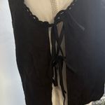 Le lis  Black Sleeveless Blouse with Side Ties Photo 2