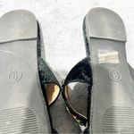 Free People Black Velvet Mules Jeweled Embellished Flats Size 9 Photo 6