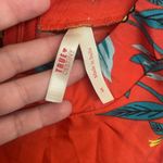 True Destiny  size small orange flower blouse Photo 3