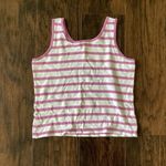 Liz Baker Striped Tank Top Photo 4