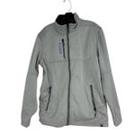 NWOT Elevate Gray Jacket with detachable keychain lanyard M Size M Photo 0