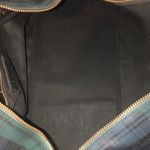 Ralph Lauren Black Watch Plaid Boston Overnight Travel Carry-On Duffle Bag 55cm Photo 15