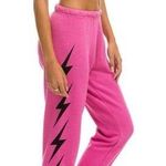 Aviator Nation  4 Bolt Sweatpants Pink Photo 1
