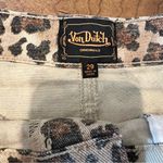 Von Dutch  Women’s Leopard Patch Mini Skirt Size 29 NWT Photo 2