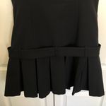 ZARA Black Box Pleat Mini Dress Size L Photo 8
