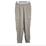 BCBGMAXAZRIA OLIVE GREEN CARGO JOGGER PANTS Photo 2