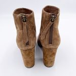 Ash Joy Block Heeled Ankle Boots Light Brown Suede Leather Women's Size 39 / 8 Photo 6
