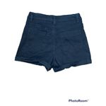 Ymi  High Rise Cuffed Button Fly Black Denim Shorts 26 Photo 1