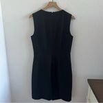 H by Halston  Dress Black Career Office Work Business Casual LBD Small Photo 4