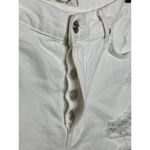 Free People Women's Maggie Mid-Rise Jean Shorts In Optic White Size 29 NEW Denim Photo 4