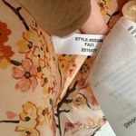 J.Crew Classic-fit ruffleneck shirt in cherry blossoms #BB244 Photo 5