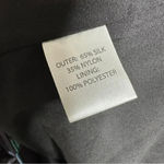 SALONI Rina Silk Blend Metallic Polka Dot Mini Sheath Dress Size 2 Black Photo 11