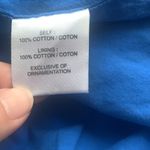 Tanya Taylor Blue Floral Mesh Applique Ali Top Size 2 Photo 7