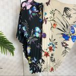 Etro Accordion Black And Beige Caftan Floral blouse Size undefined Photo 2