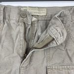 American Eagle Vtg Size 8 Cargo Pants Wide Leg High Waisted Baggy Y2K Beige Tan Photo 7