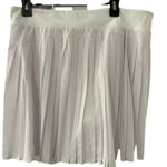 Spanx White Polyester Pleated Elastic Waist Skort Women’s Size 2 X NWT Photo 1