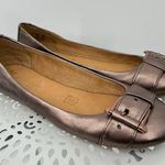 Naturalizer  Bayberry ballet flats shoes rose gold leather buckle slip on size 7 Photo 0