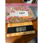 Terra & Sky Terra Sky Floral Print Smocked Neck Long Sleeve Blouse Women's 1X Pink Orange Photo 10