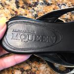 Alexander McQueen  Metallic Gold Skull Sand… Photo 6